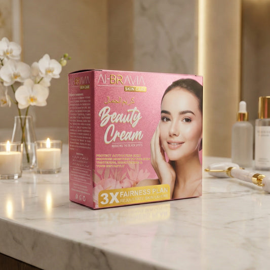 AI-BRAVIA Beauty Cream | 3X Fairness Plan & Black Spot Reduction (Instant Glow)