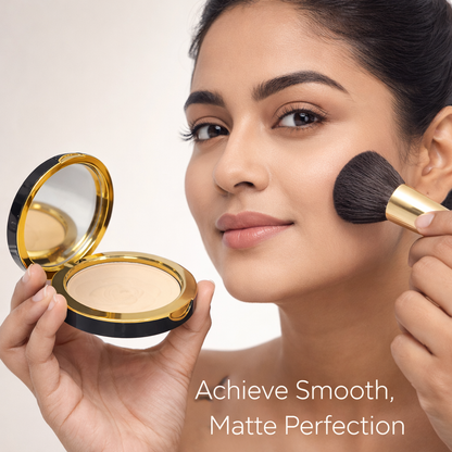IMAGIC Professional HD Compact Powder – Flawless Matte Finish & Long-Lasting Coverage