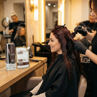 AI-BRAVIA Professional Keratin Color Care | Nano Protein Brazilian Hair Color (120ml)