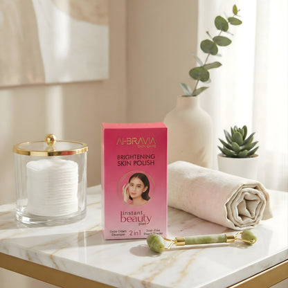 AI-BRAVIA Brightening Skin Polish Kit | 2-in-1 Salon-Grade Instant Beauty Plan