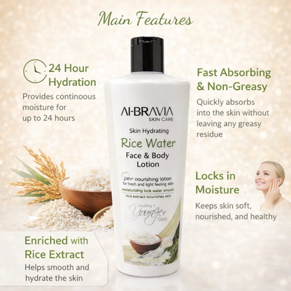 AI-BRAVIA Rice Water Face & Body Lotion
