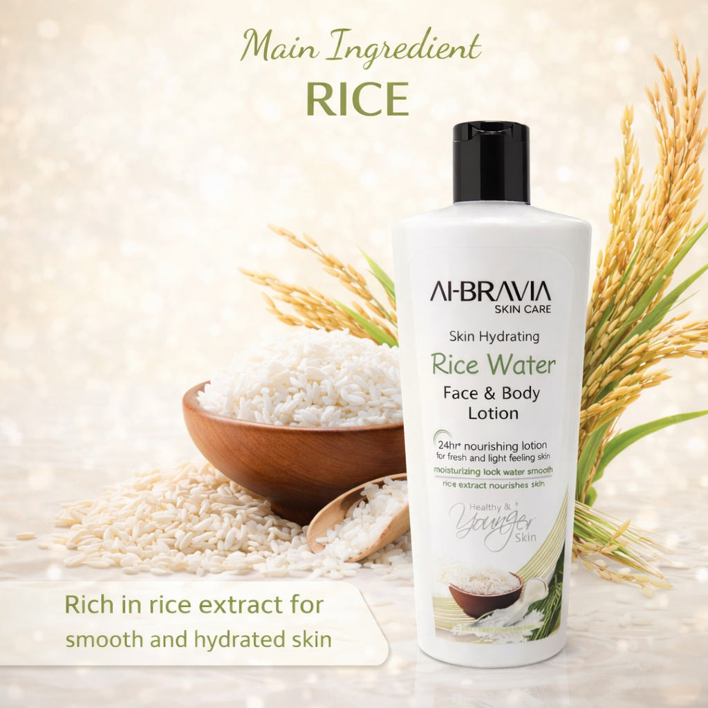AI-BRAVIA Rice Water Face & Body Lotion