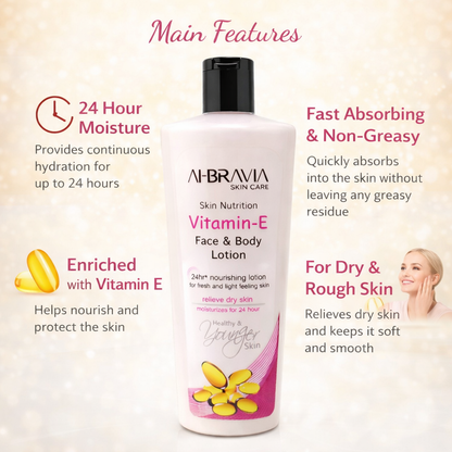 AI-BRAVIA Vitamin-E Face & Body Lotion
