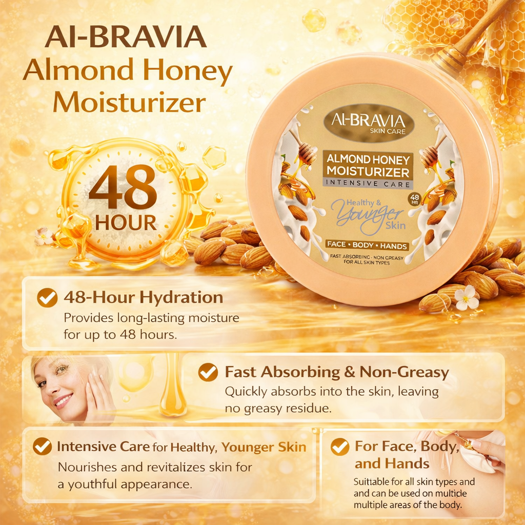AI-BRAVIA Almond Honey Intensive Moisturizer Cream